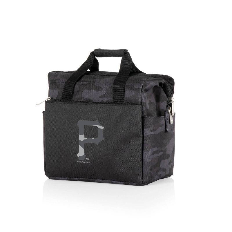 MLB Pittsburgh Pirates On The Go Soft Lunch Bag Cooler - Black Camo, 2 of 5
