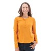 Aventura Clothing Women's Willow Henley - 4 of 4