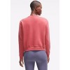 Peloton Women's Fleece Crewneck, Brick Red - 3 of 4