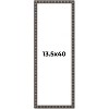 PosterPalooza | Panoramic Deco Black Picture Frame - UV Acrylic, Foam Board Backing, Hanging Hardware - 2 of 4