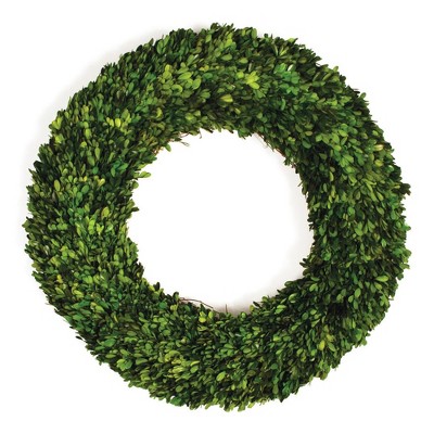 Plum & Post Boxwood Wreath 30"