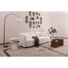 NicBex Modern Minimalist Coffee table for Living Room,Corner Table with Decoration,Fiberglass Side Table - 4 of 4