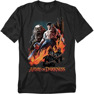 Men's Army Of Darkness Painted Evil T-Shirt - 1 of 4