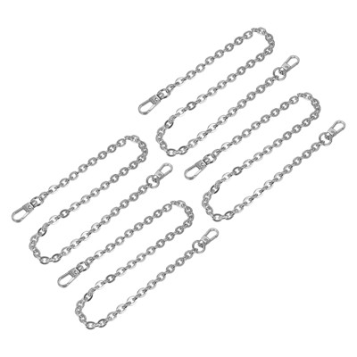 Unique Bargains Shoulder Bag Handbag DIY Accessories Iron Purse Chain Strap 4 Pcs