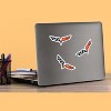 Chevrolet Corvette Wings Emblem 100ct Vinyl Large Deluxe Stickers Variety Pack - 3 of 4