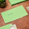 Okuna Outpost 100-Pack Green Budgeting Kraft Paper Money Saving Envelopes Self Adhesive for Cash, 3.5 x 6.5 In - 2 of 4