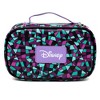 Disney Vegan Leather Travel Cosmetic Bag, Make-Up Bag for Women, The Little Mermaid Ursula Pose Applique Stained Glass Print, Vegan Leather - 2 of 3