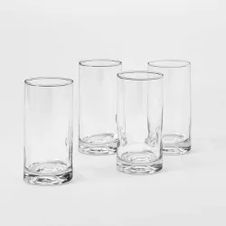 4pk Glass Telford Tumblers - Threshold™