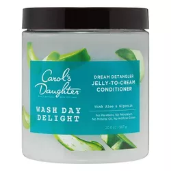 Carol's Daughter Wash Day Delight Detangling Jelly-to-Cream Moisturizing Conditioner with Aloe for Curly Hair - 20 fl oz