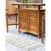 Unique Loom Outdoor Trellis Collection Area Rug - Cardak - 3 of 4