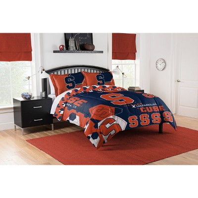 NCAA Syracuse Orange Hexagon Comforter Set