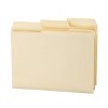 Smead SuperTab File Folder, Oversized Reinforced 1/3-Cut Tab, Guide Height, Letter Size, Manila, 100 Per Box (10395) - 4 of 4