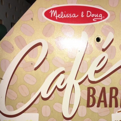 Melissa & Doug Café Barista Coffee Shop, 34-pc, Ages 5+