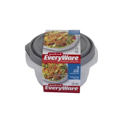 GoodCook EveryWare Large Round Bowls - 3ct