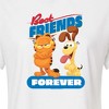 Women's - Garfield - Best Friends Forever Cropped Graphic T-Shirt - 2 of 4