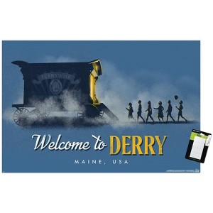 Trends International IT: Welcome to Derry (2025) - Pennywise Wagon Unframed Wall Poster Prints - 1 of 4