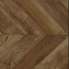 Vynxaria Rustic Tobacco Herringbone 3-Panel Folding Screen - 4 of 4