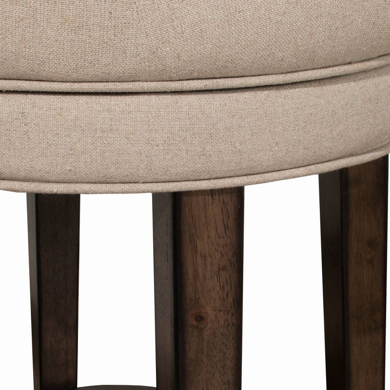Krauss Backless Counter Height Barstool - Linen - Hillsdale Furniture, 5 of 8