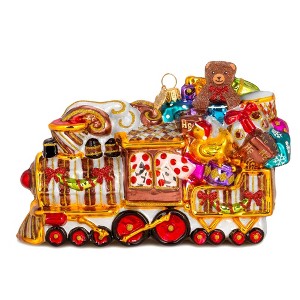 Huras Family 4.25 In Fancy Train Cl Prototype Christmas Ornament Tree Ornaments - 1 of 3