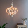 Dexmalle French Country Wood Chandelier - 2 of 4