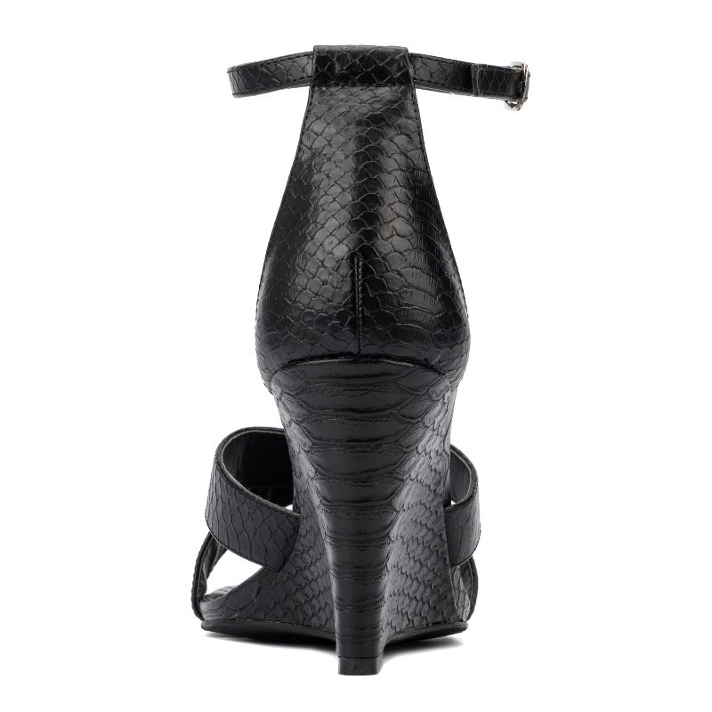 Fashion To Figure Women's Marcie Wedge Heels - Wide Width, 5 of 7