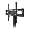 Mount-It! Floor Standing TV Stand w/ 3 Tiered Tempered Glass Equipment Shelves | Entertainment Center w/ Glass Shelves & Flat Screen Mounting Bracket - 4 of 4