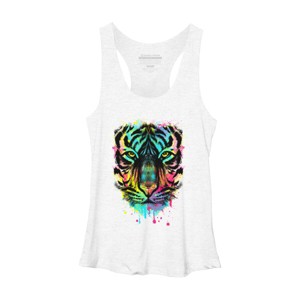 Women's Design By Humans Hunting For Colors By clingcling Racerback Tank Top - 1 of 3