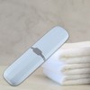 Unique Bargains Toothbrush Travel Case Traveling Plastic Portable Toothbrush Holders Cases 7.87"x2.17"  1 Pcs - 2 of 4