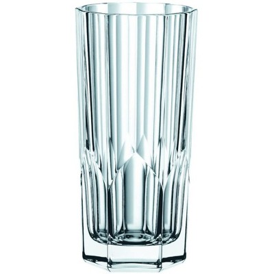 Nachtmann Aspen Clear Crystal Tall Drink Glasses Set of 4