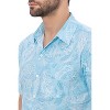 HAPPY BAY Men's Hawaiian Short Sleeve Button Down Shirt Mens Casual Shirts Vacation Camp Beach Summer Party Shirts for Men Funny - 3 of 4