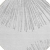 Gray And Ivory Abstract Washable Indoor Outdoor Area Rug - 4 of 4