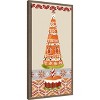 Amanti Art Gingerbread Wonderland II by Melissa Wang Canvas Wall Art Print Framed 14-in. W x 27-in. H. - 2 of 4