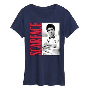 Women's - Scarface - Tony In Tuxedo Short Sleeve Graphic T-Shirt - 1 of 4