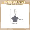 Unique Bargains Marble Star Shape Tablecloth Weight Pendant Hooks 1.57" x 1.57" - 2 of 4