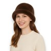 Anna-Kaci Women's Plush Fuzzy Bucket Hat with Soft Warm Feel and Full-Cover Design - 2 of 3