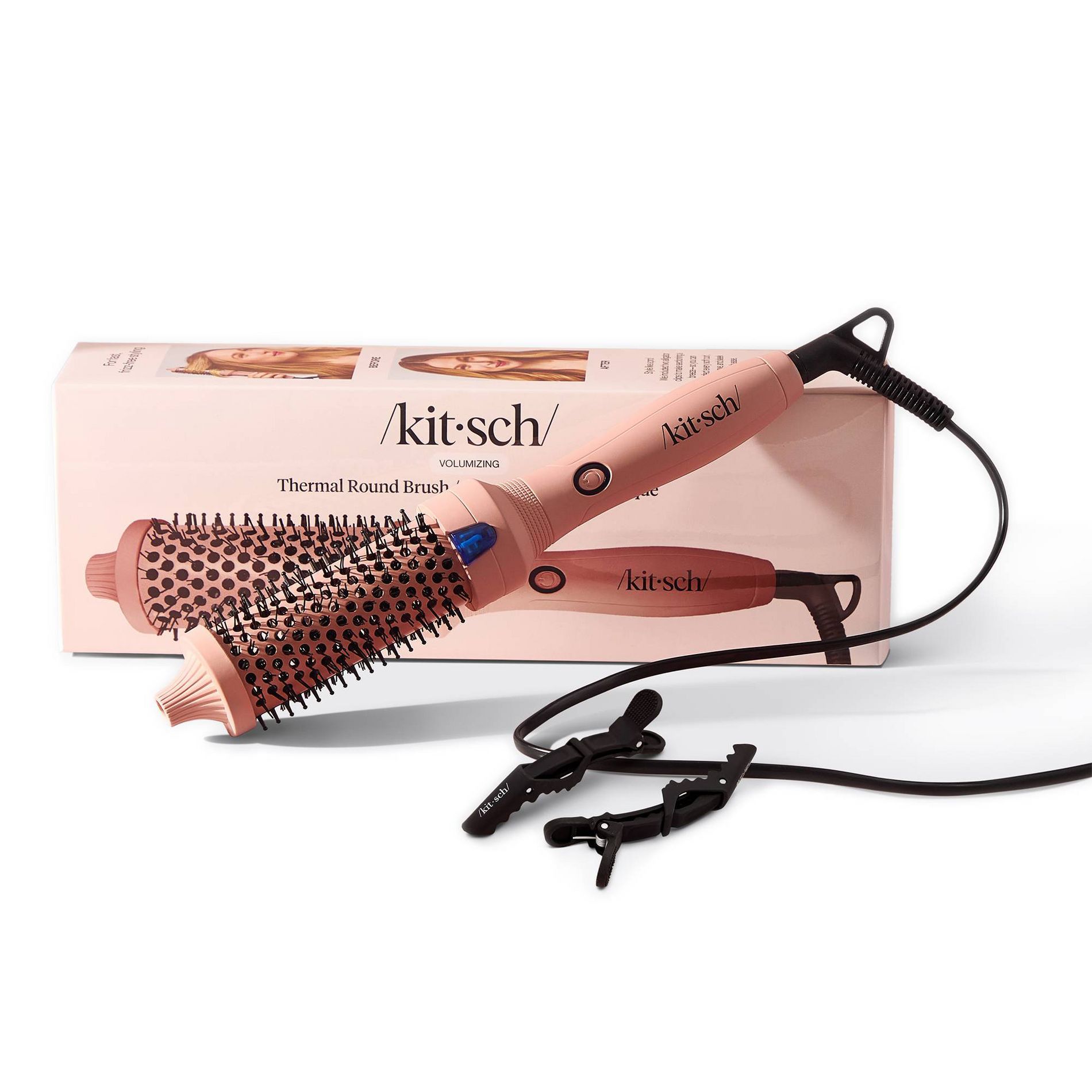 Kitsch Medium Thermal Round Brush - Terracotta