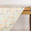 Transpac Fabric Flower Table Throw Home Decorations Easter - 3 of 3