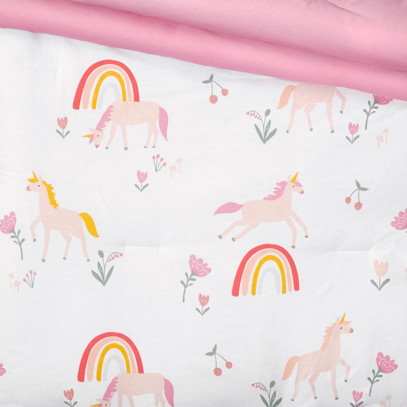 Toddler Unicorn Kids&#39; Comforter - Pillowfort&#8482;, 4 of 9