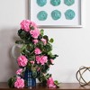 Artificial Geranium Hanging Bush (29") Pink - Vickerman - 2 of 2