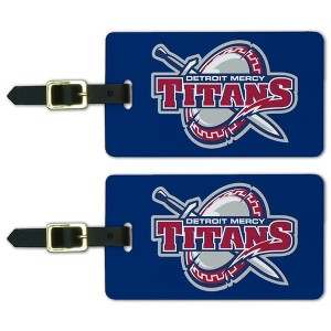 University of Detroit Mercy Secondary Logo Luggage ID Tags Suitcase CarryOn Cards  Set of 2 - 1 of 4