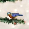 Old World Christmas Glass Blown Ornament for Christmas Tree, Western Bluebird - 2 of 3