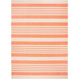 Courtyard CY6062 UV & Stain Resistant Non-Shedding Power Loomed Indoor/Outdoor Rugs - Safavieh - 1 of 4