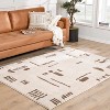 Hauteloom Azriel Brown Washable Area Rug - 4 of 4