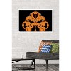 Trends International Episodic Drawing - Pumpkin Cat Framed Wall Poster Prints - 2 of 4