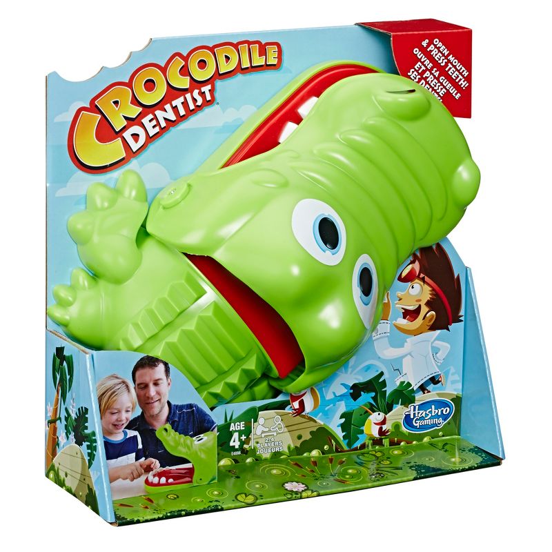 Crocodile Dentist Game for Kids Ages 4 and Up from Hasbro Gaming, 2 of 4