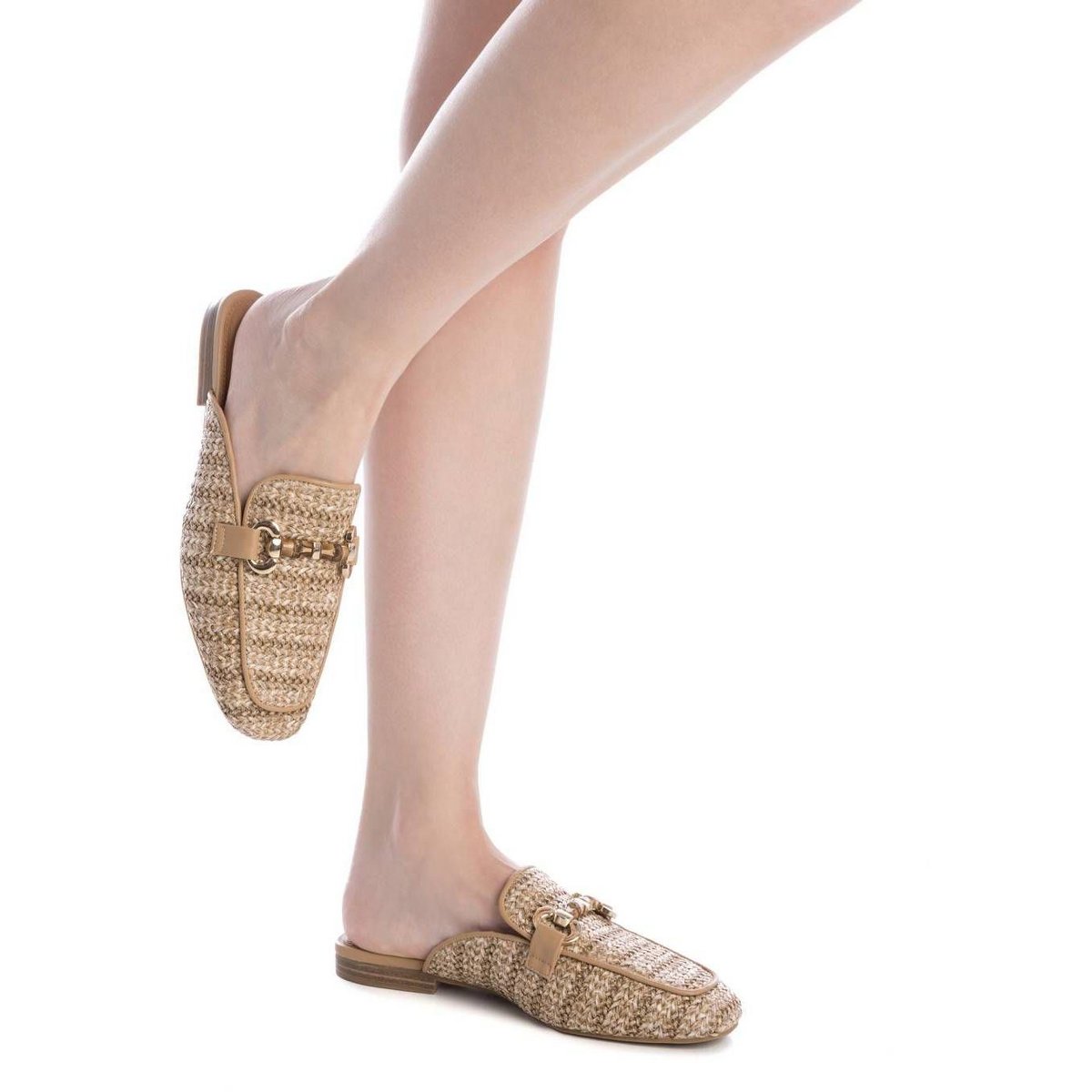 Женские сабо XTI Women's Flat Clogs TAUPE 9 — фото 2