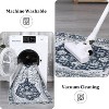 Garvee 10x13FT Washable Large Area Rug for Living Room Rugs,Non-Slip Floor Carpet, Low Pile Foldable Vintage Rug,for Bedroom Dining Room Office - 4 of 4