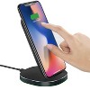 W3 Fast Wireless Charger Charging Stand Station : Qi Compatible Enabled Smartphones - image 2 of 4