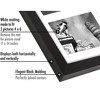 Americanflat Set of 10 Picture Frames with Shatter-Resistant Glass - Gallery Wall Frame Set with Two 8x10 Frames - Signature Collection - Black - 3 of 4