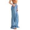 Women's Feeling Alive Chambray Pants - And The Why - 2 of 4
